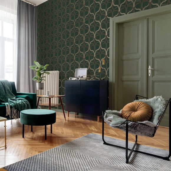 Boutique Refine Geometric Wallpaper