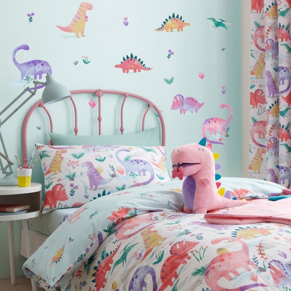Dinosaur Pink Medium Wall Stickers