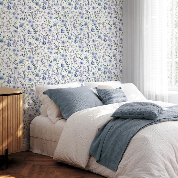 Foxley Floral Wallpaper