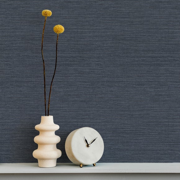 Grasscloth Plain Wallpaper