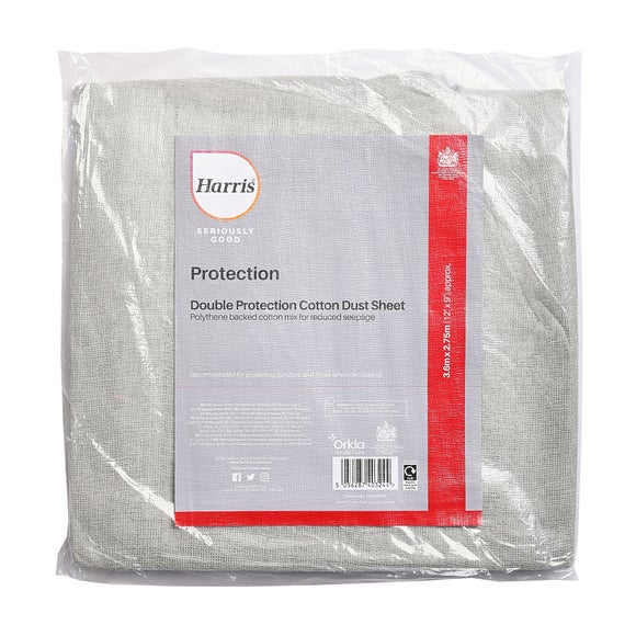 Harris Seriously Good Cotton Rich Dust Sheet