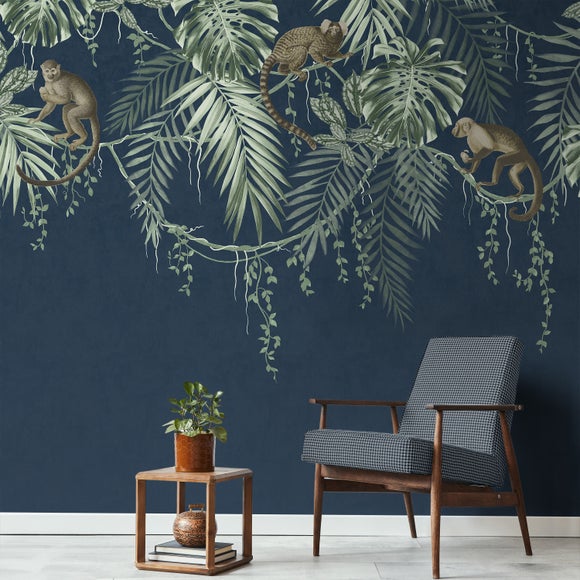 Monkey Vines Wall Mural