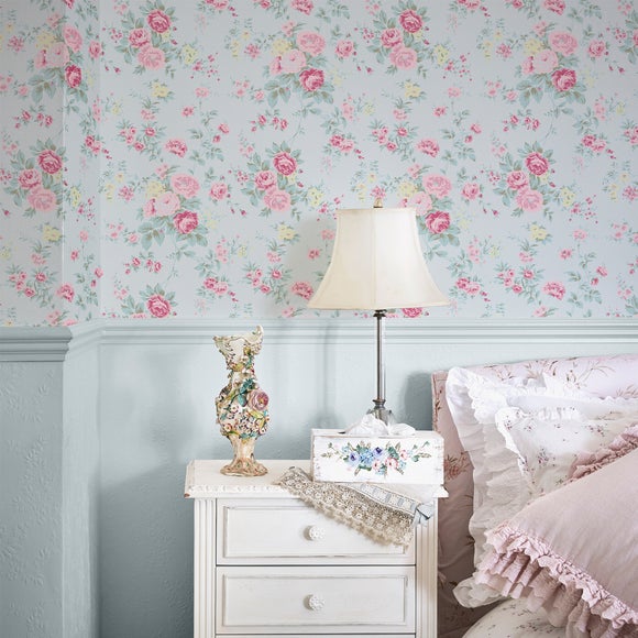 Shabby Chic by Rachel Ashwell® Wild Flower Wallpaper