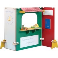 Role Play Supermarket Stall Play Panels - Multi Coloured