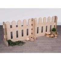 Children's Indoor Fence Room Divider - Maple