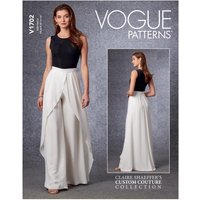 Vogue Sewing Pattern 1702 (A) - Misses Pants V1702R5 14-22 V1702R5 14-22