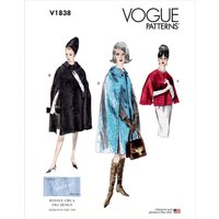 Vogue Sewing Pattern 1838 (A) - Misses Jacket 8-16 V1838A 8-16