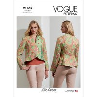 Vogue Sewing Pattern 1865 (F5) - Misses Jacket 16-24 V1865F5 16-24