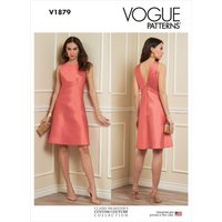 Vogue Sewing Pattern 1879 (E5) - Misses Dress 14-22 V1879E5 14-22