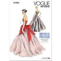 Vogue Sewing Pattern 1931 (F5) - Misses Dress 16-24 V1931 16-18-20-22-24
