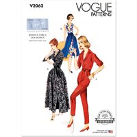 Vogue Sewing Pattern 2062 (Y5) Misses' Slack Suit and Skirt  18-20-22-24-26