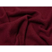 Minerva Core Range Heavy 100% Boiled Wool Coating Fabric Wine