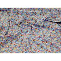 Liberty London Poppy Park Kensington Silk Crepe de Chine Fabric Summer