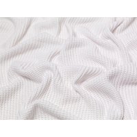 Minerva Core Range Chunky Cotton Sweater Knit Stretch Fabric Snow
