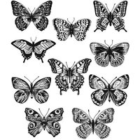 Tim Holtz - Flutter- Stamp